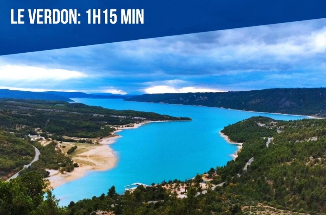La Rose Des Vents & Spa - Gite Provence Néoules エクステリア 写真